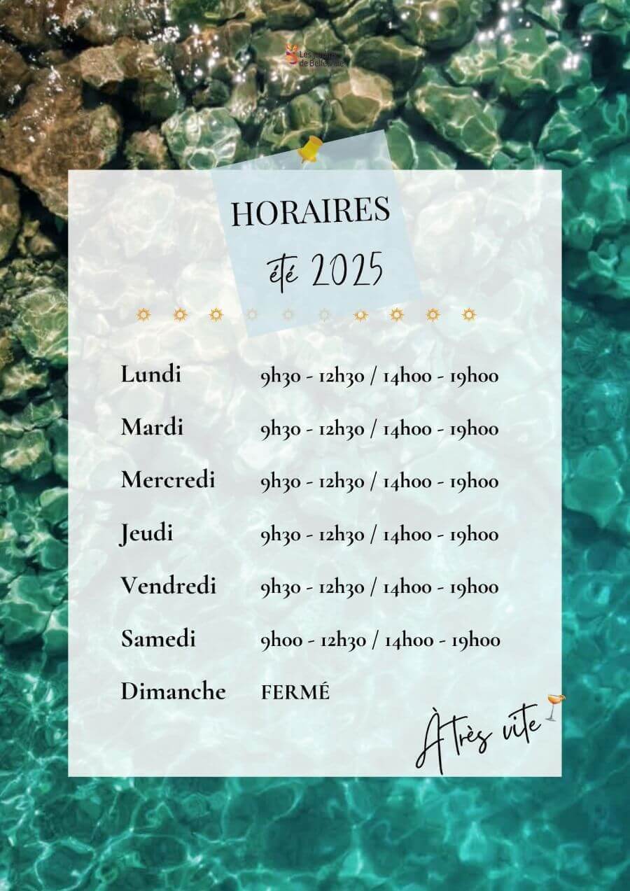 Horaires d'été